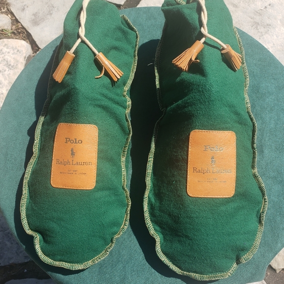 Polo Ralph Lauren Brenton brogues derbys dress shoes sz 11.5 D - Picture 1 of 15